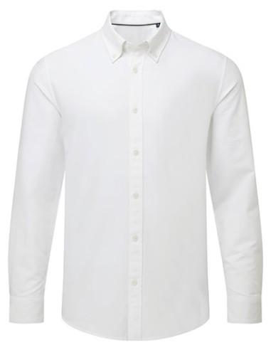 ASQ-AQ039-Mens Cotton Long Sleeve Oxford Shirt